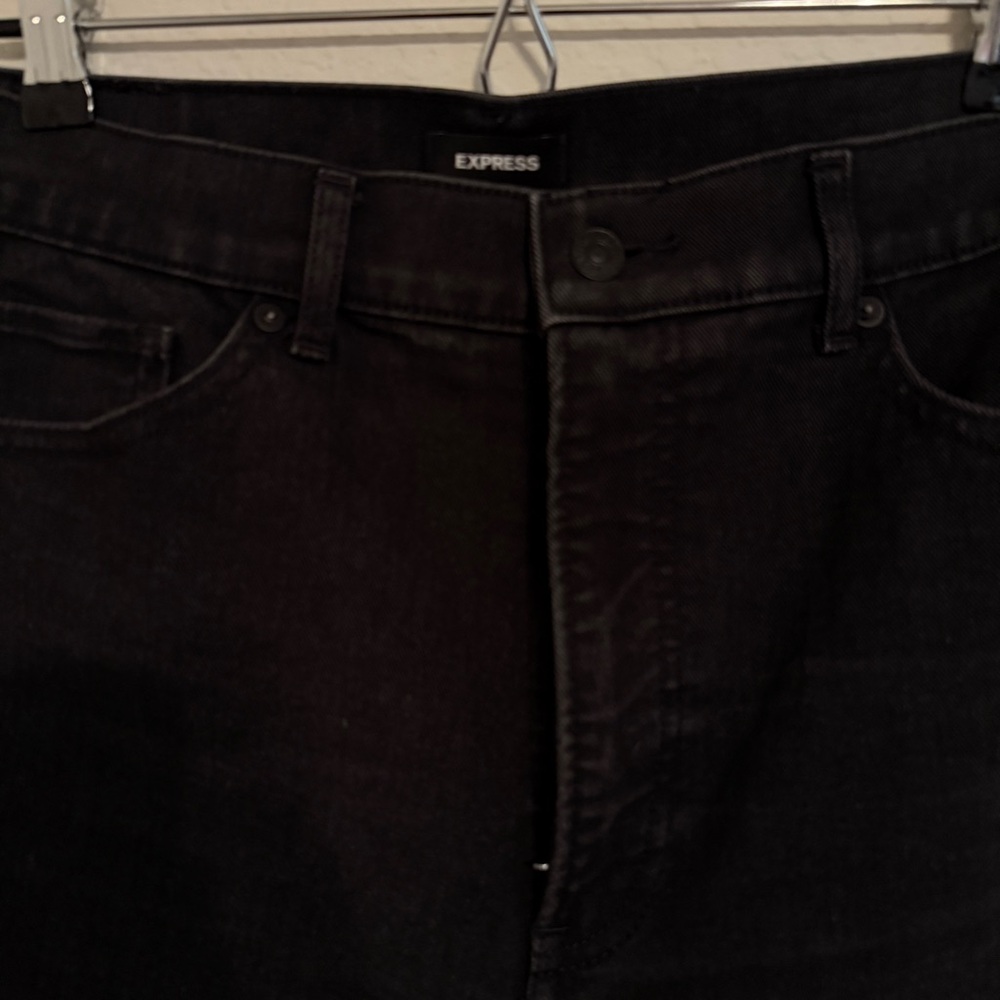 Express Mom Jean Super High Rise Jeans Size 10 - Picture 6 of 9